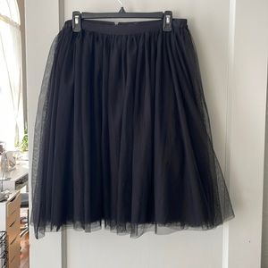 Ellos Midi Tulle Skirt